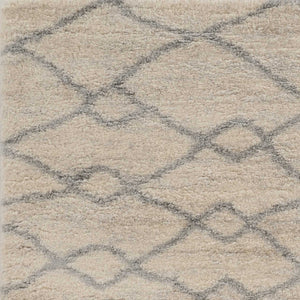 5 x 7 Polypropylene Ivory or Grey Area Rug