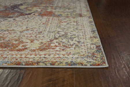 5 x 7 Ft Polypropylene Multi Area Rug