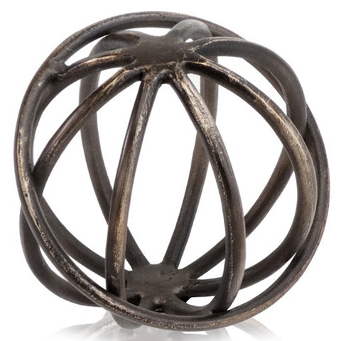 Image of 8" x 8" x 7" Bronze Large Sphere