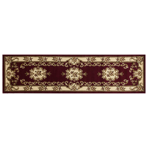 Image of 2 x 7 Runner Polypropylene Redor Ivory Area Rug