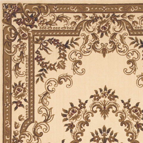 Image of 3 x 5 Polypropylene Ivory Area Rug