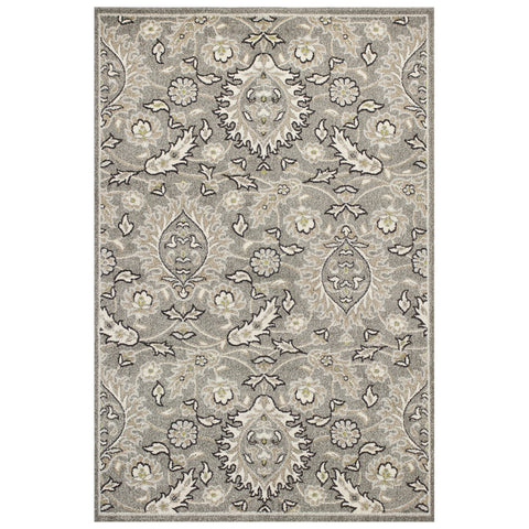 Image of 6 x 9 UV treated Polypropylene Grey Area Rug