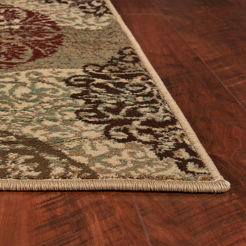 Image of 2 x 7 Runner Polypropylene Sand Area Rug