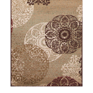 2 x 7 Runner Polypropylene Sand Area Rug