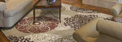 Image of 3 x 5 Polypropylene Sage Area Rug