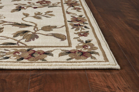 Image of 3 x 5 Polypropylene Ivory Area Rug