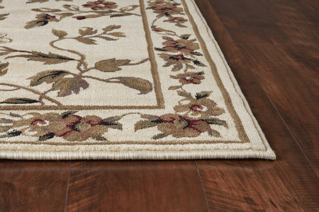 3 x 5 Polypropylene Ivory Area Rug