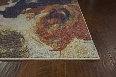 3 x 4 Polypropylene Multi Area Rug