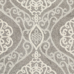 6 x 9 UV treated Polypropylene Silver Area Rug