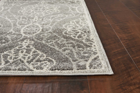 Image of 6 x 9 UV treated Polypropylene Silver Area Rug