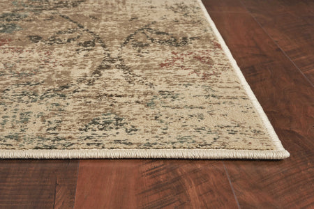 5 x 7 Polypropylene Champagne Area Rug