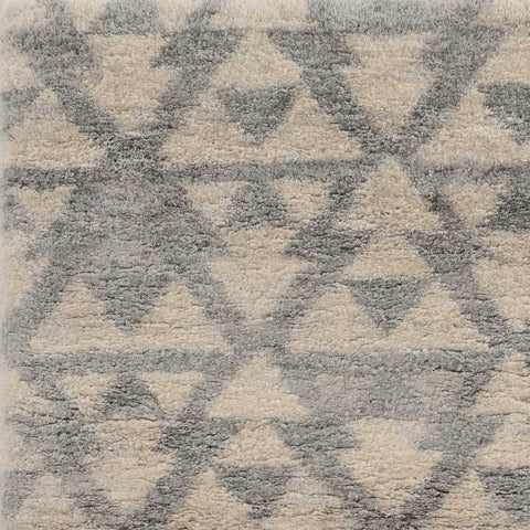 Image of 5 x 7 Polypropylene Ivory or Grey Area Rug