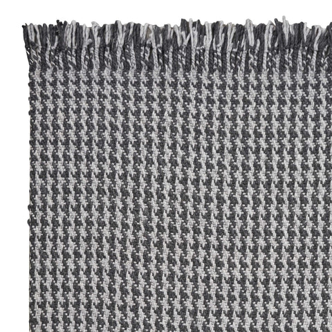 Image of 5 x 8 Wool Grey Area Rug