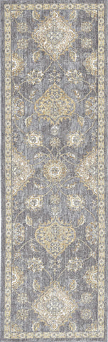 Image of 27" X 39" Sage Green Wool Rug