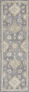 27" X 39" Sage Green Wool Rug