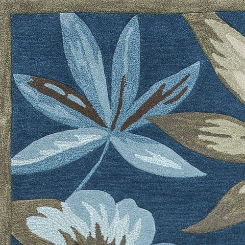 Image of 3 x 5 Polyester Ocean Area Rug