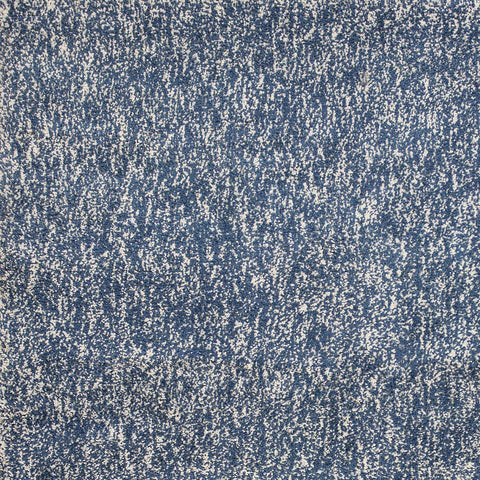 Image of 5 x 7 Polyester Indigo or Ivory Heather Area Rug