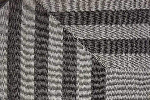 Image of 5 x 7 UV treated Polypropylene Charcoal Area Rug