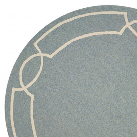 Image of 7 Ft Round UV treated Polypropylene Spa Area Rug