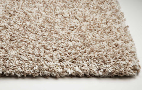 Image of 3 x 5 Polyester Ivory Heather Area Rug