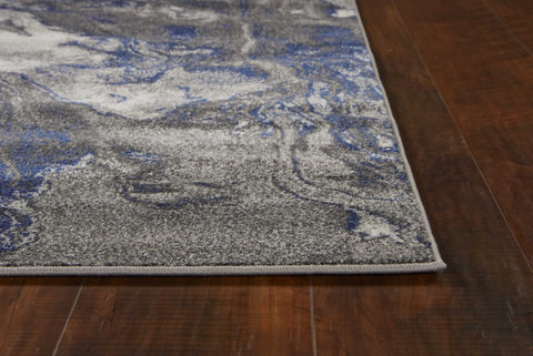 Image of 6 x 9 Polypropylene Grey Area Rug