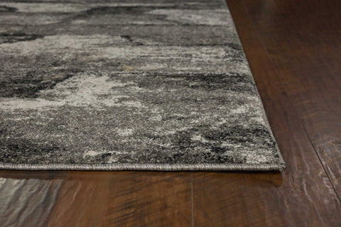 Image of 5 x 7 Ft Polypropylene Grey Area Rug