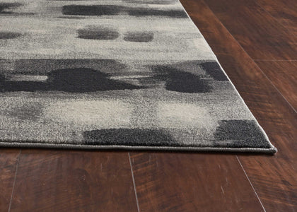 5 x 7 Polypropylene Grey Area Rug