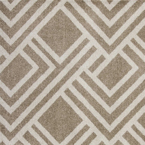 3 x 5 UV treated Polypropylene Beige Area Rug