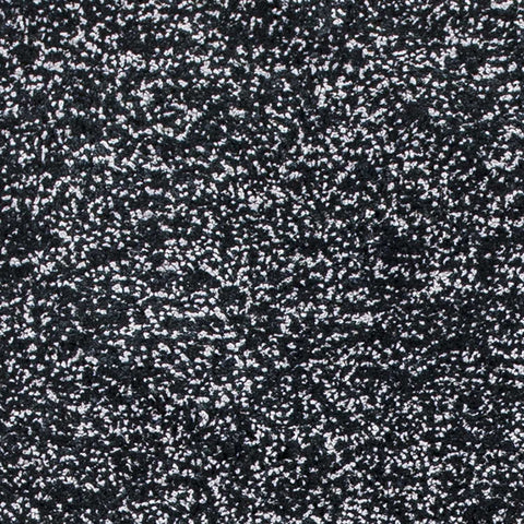 Image of 5 x 7 Polyester Black Heather Area Rug