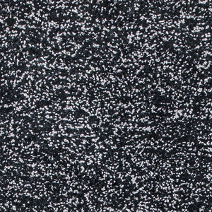 5 x 7 Polyester Black Heather Area Rug