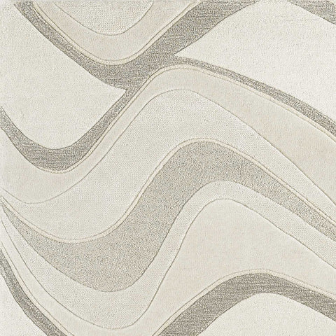 Image of 3 x 5 Wool Ivory Area Rug