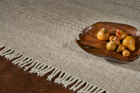 5 x 8 Wool Natural Area Rug