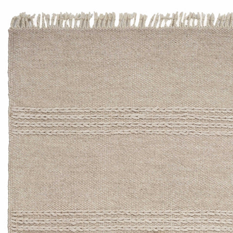 Image of 5 x 8 Wool Natural Area Rug