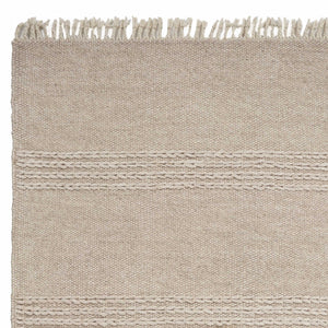 5 x 8 Wool Natural Area Rug