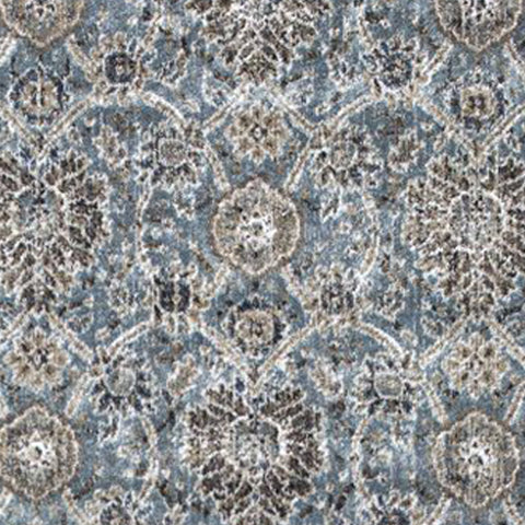 Image of 2 x 7 Runner Viscose Slate Area Rug