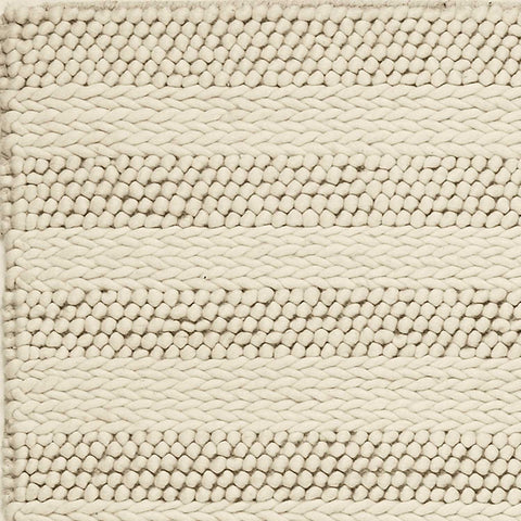 Image of 3 x 5 Wool White Area Rug