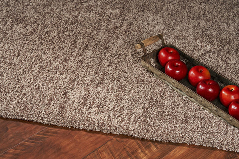 Image of 5 x 7 Polyester Beige Heather Area Rug