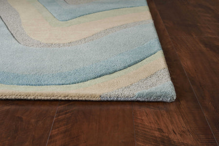 5 x 8 Wool Ocean Area Rug