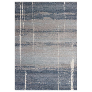 5 x 7 Ft Polypropylene Blue Area Rug