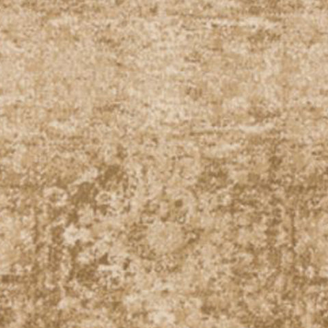 Image of 2 x 7 Runner Polypropylene Beige Area Rug