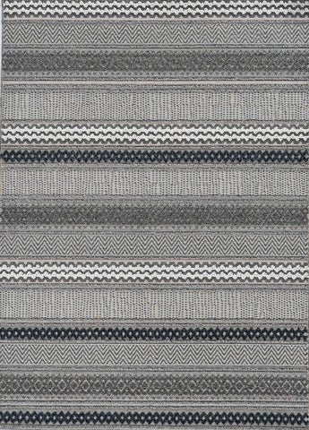 Image of 48" X 69" Taupe Polypropylene Rug