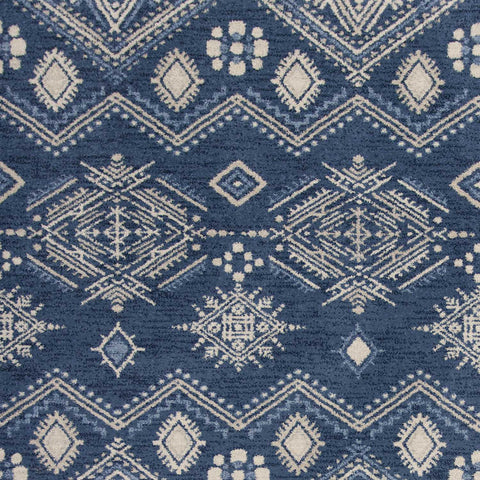 Image of 6 x 9 Polypropylene Demin Area Rug