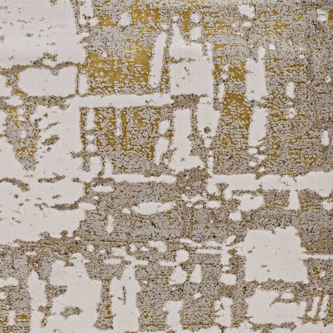 Image of 39" X 59" Ivory or Gold Polypropelene or Polyester Rug