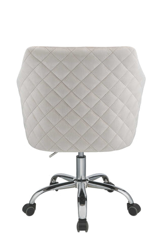 Image of 25" X 23" X 37" Champagne Velvet Office Chair