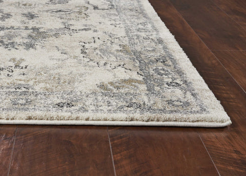 Image of 5 x 7 Polypropylene Ivory Area Rug