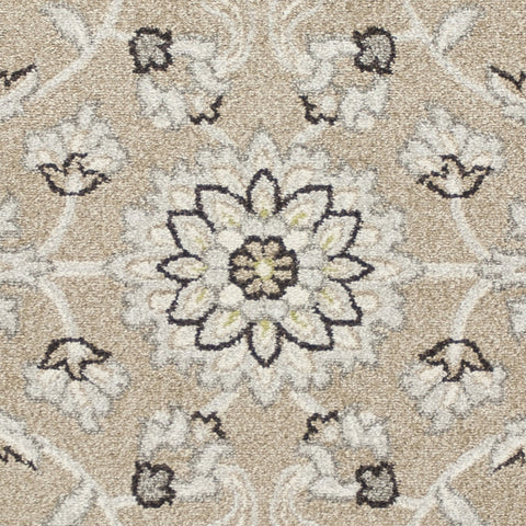 Image of 7 x 10 UV treated Polypropylene Beige or Grey Area Rug