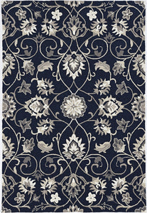 39" X 63" Navy Polypropelene Rug