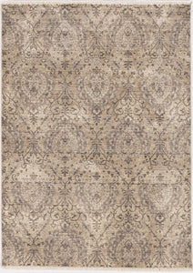 24" X 96" Sand or Grey Polypropylene Rug