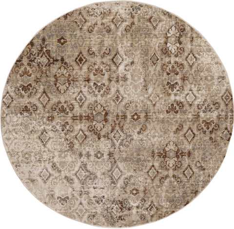 Image of 63" X 91" Sand Polypropylene Rug