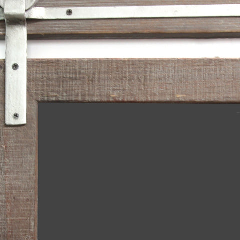 Image of Farmhouse Metal Chalkboard Wall Decor